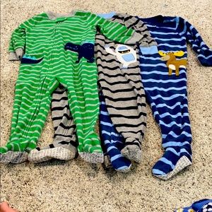 Toddler Boy Footie Pajamas